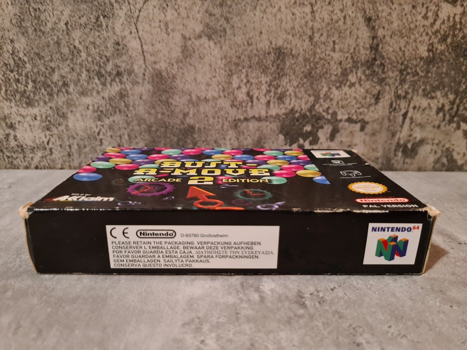 N64 Nintendo 64 Bust-A-Move 2 Arcade Edition mit OVP und Anleitung EUR - T-Retro-Games 