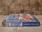 Sega Mega Drive Les Schtroumpfs The Smurfs mit OVP und Anleitung Multi Language - T-Retro-Games 