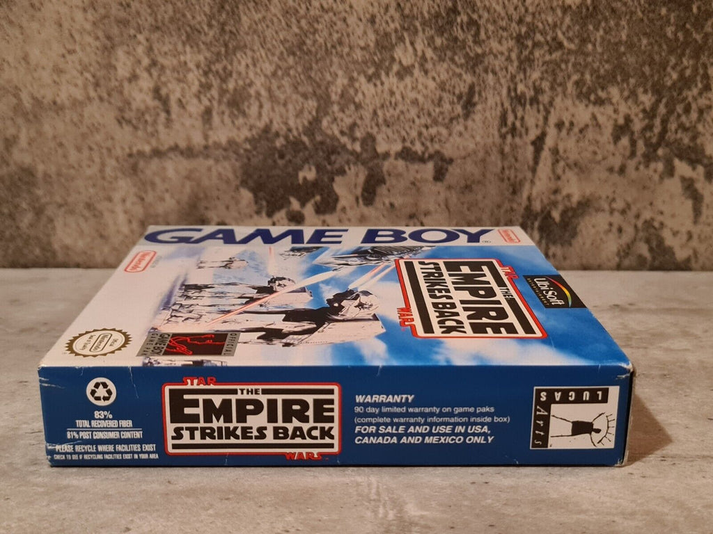 Game Boy Classic Star Wars The Empire Strikes Back mit OVP und Anleitung USA - T-Retro-Games 
