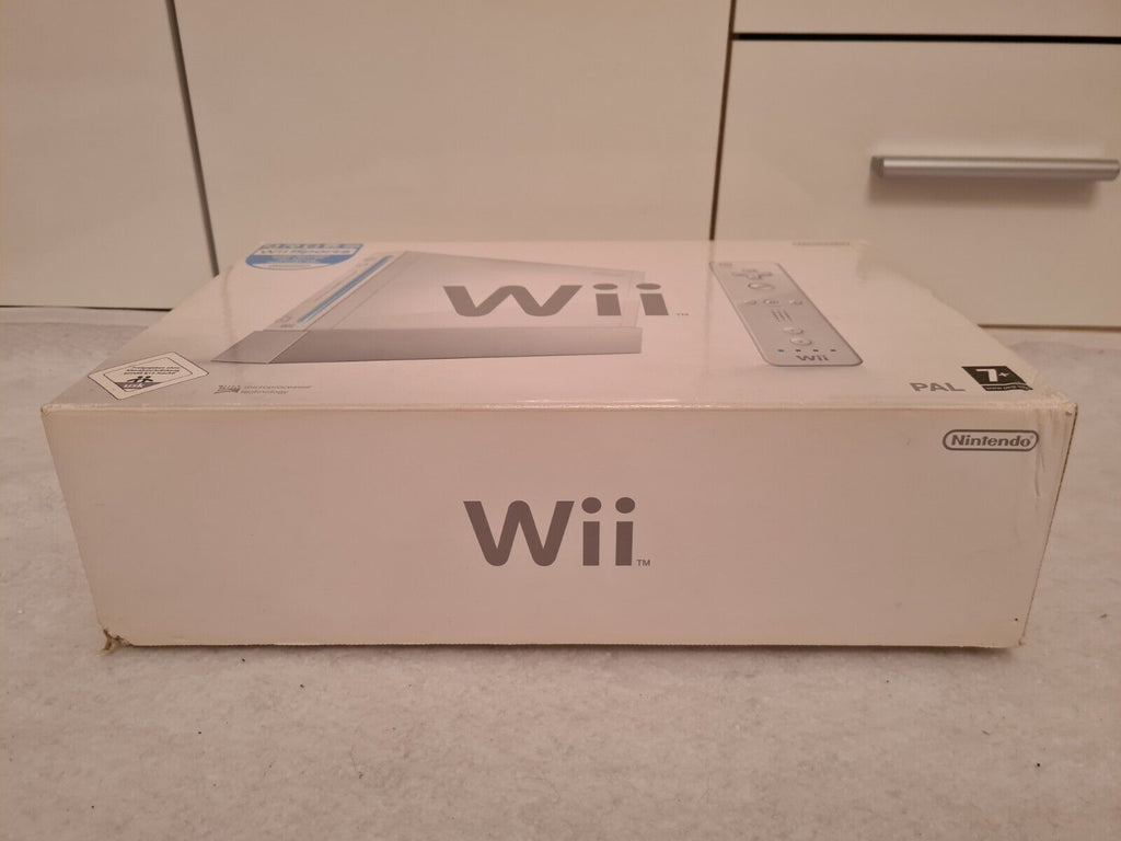 Nintendo Wii Konsole Weiß White OVP mit Wii Sports - T-Retro-Games 