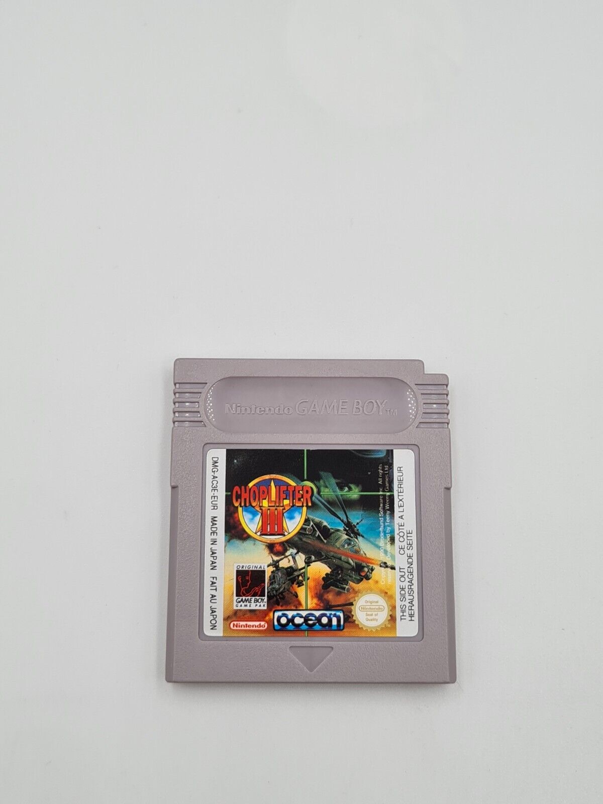 Nintendo Game Boy Classic Choplifter III mit OVP und Anleitung EUR - T-Retro-Games 