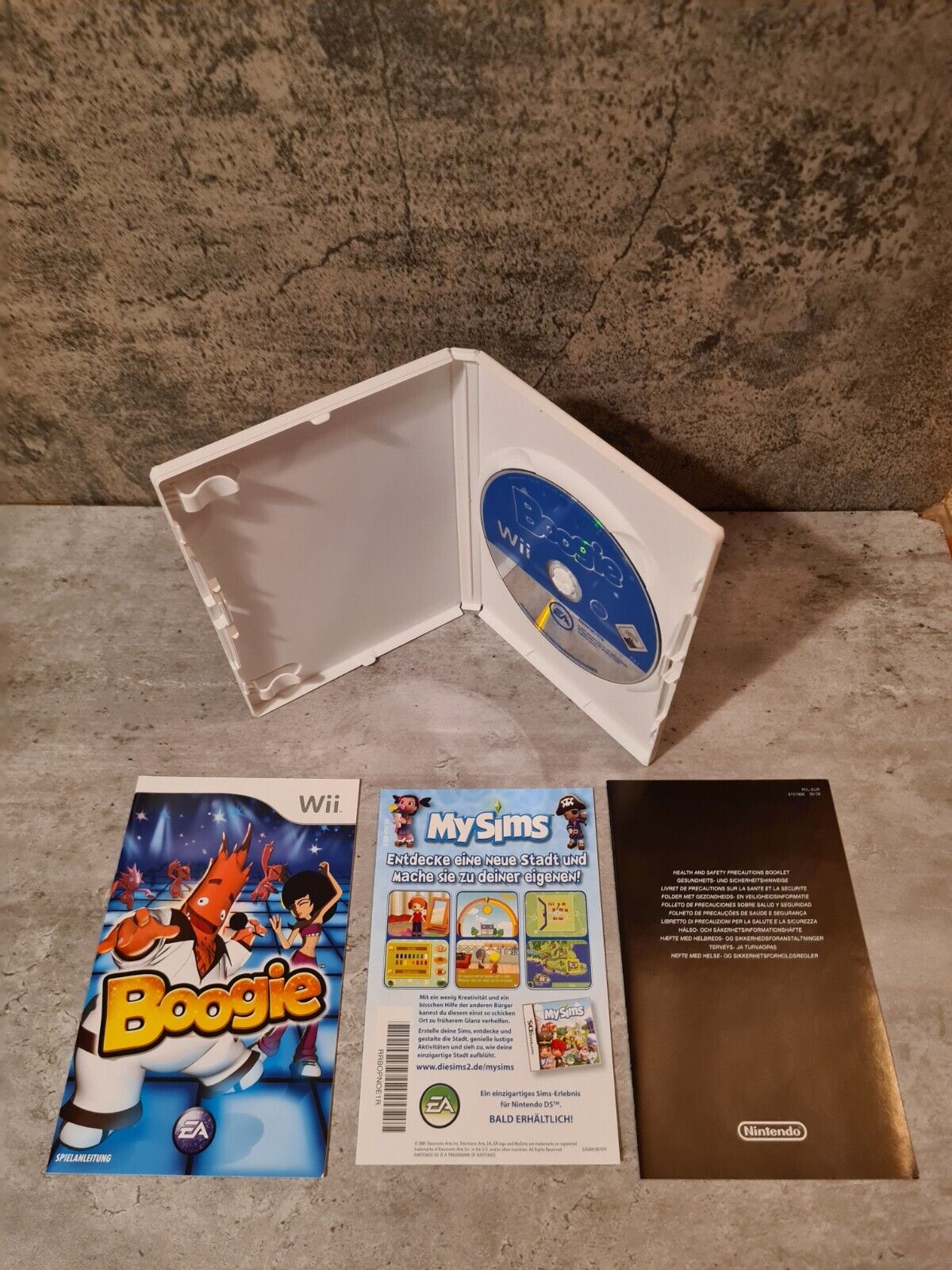 Nintendo Wii Boogie mit OVP und Anleitung + Mikrofon Big Box NOE - T-Retro-Games 