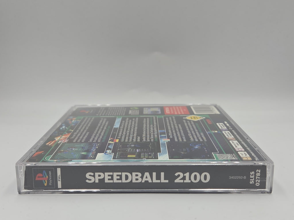 PS1 Playstation 1 Spiel Speedball 2100 mit OVP und Anleitung Multilingual