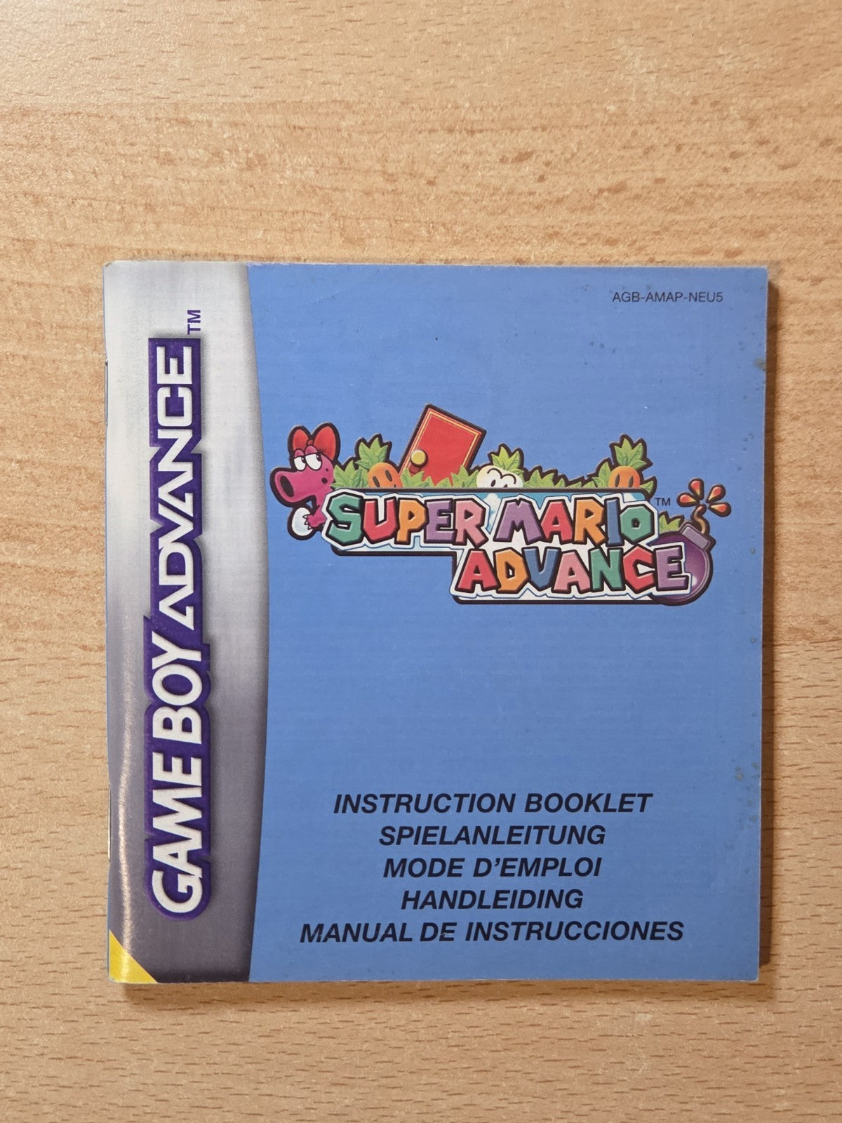 Nintendo Game Boy Advance Super Mario Advance Spielanleitung EUR