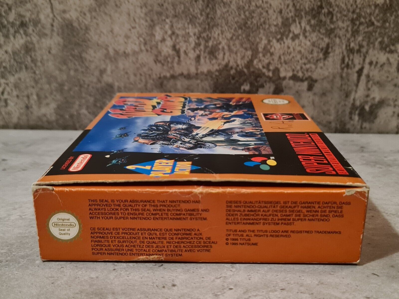 SNES Super Nintendo Wild Guns mit OVP und Anleitung EUR - T-Retro-Games 