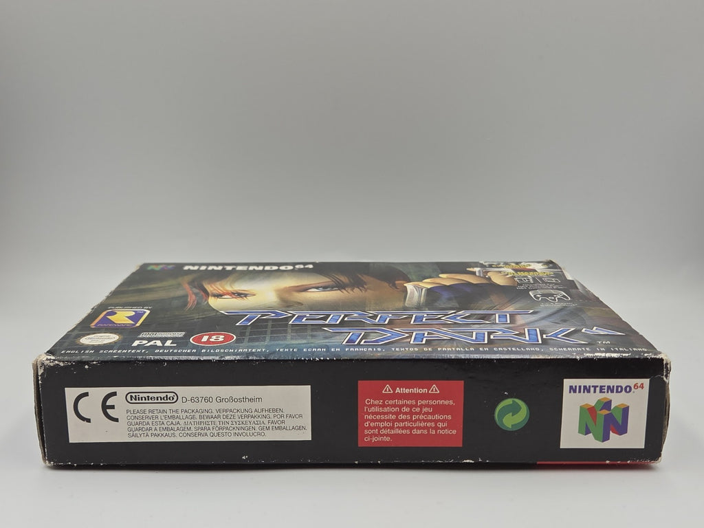 N64 Nintendo 64 Perfect Dark mit OVP und Anleitung EUR