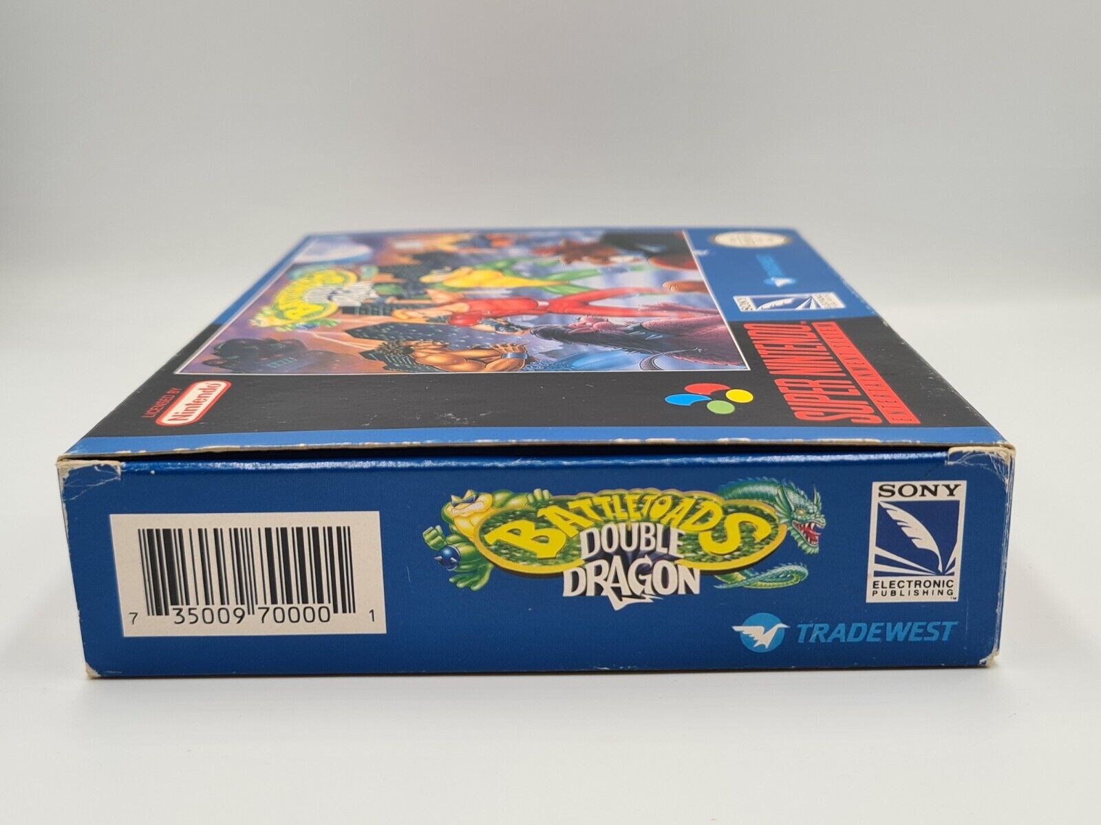 SNES Super Nintendo Battletoads Double Dragon mit OVP und Anleitung UKV - T-Retro-Games 