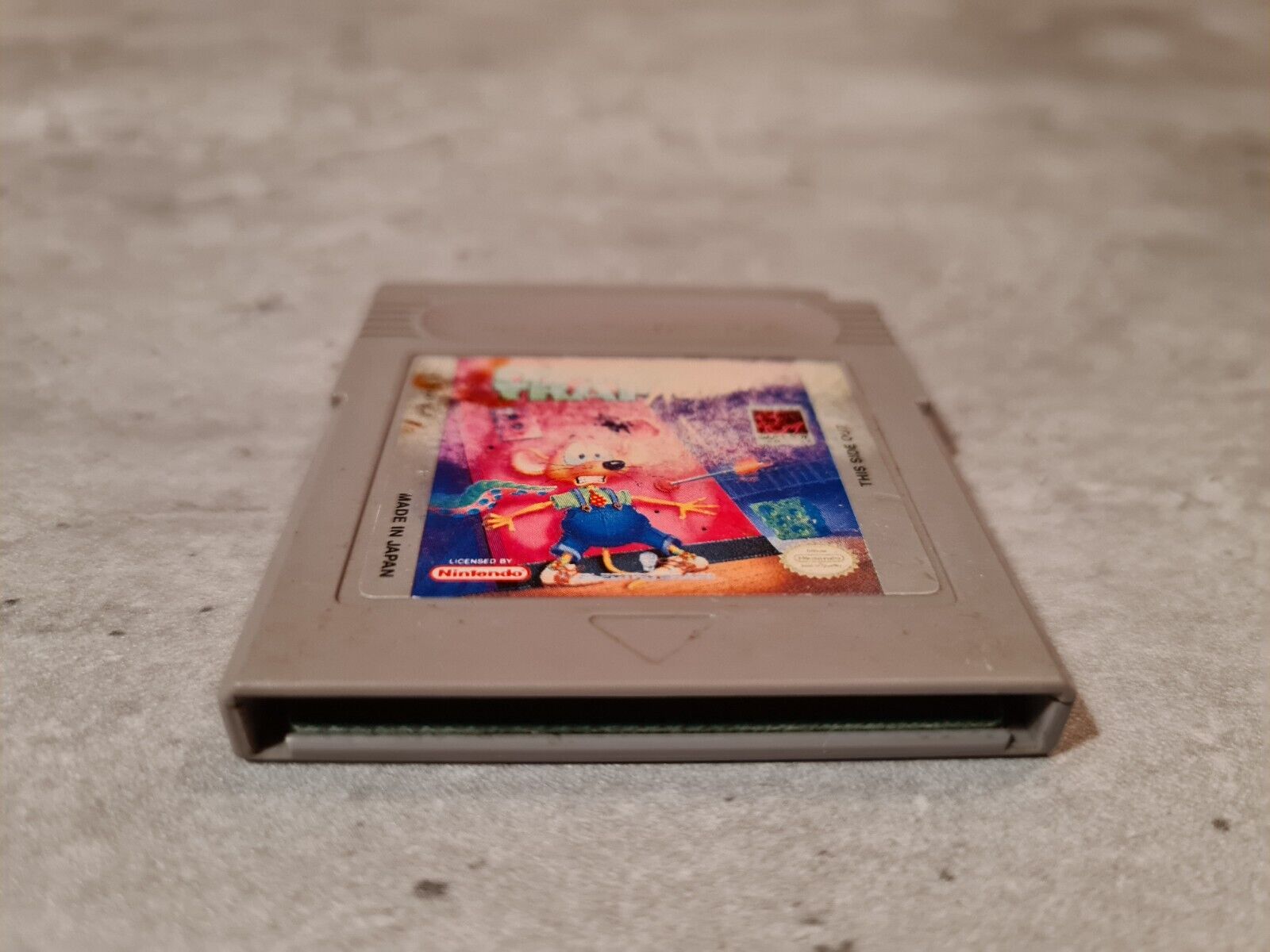 Nintendo Gameboy Classic Spiel Mouse Trap Hotel Modul USA - T-Retro-Games 