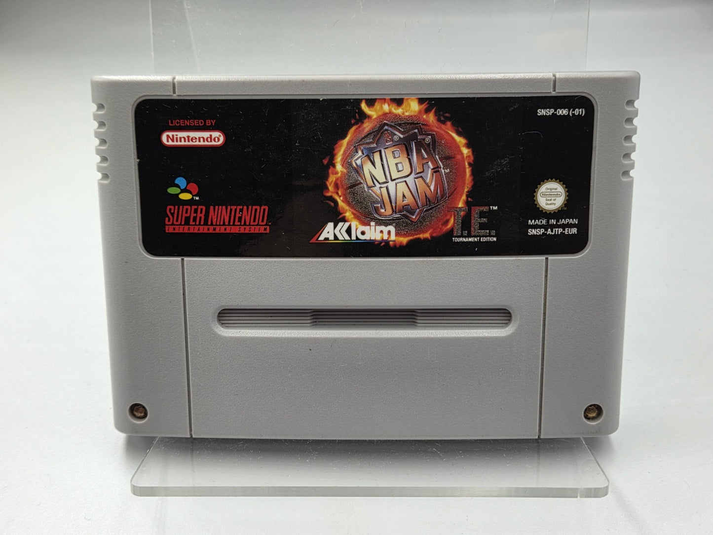 SNES Super Nintendo NBA Jam T.E. Modul EUR