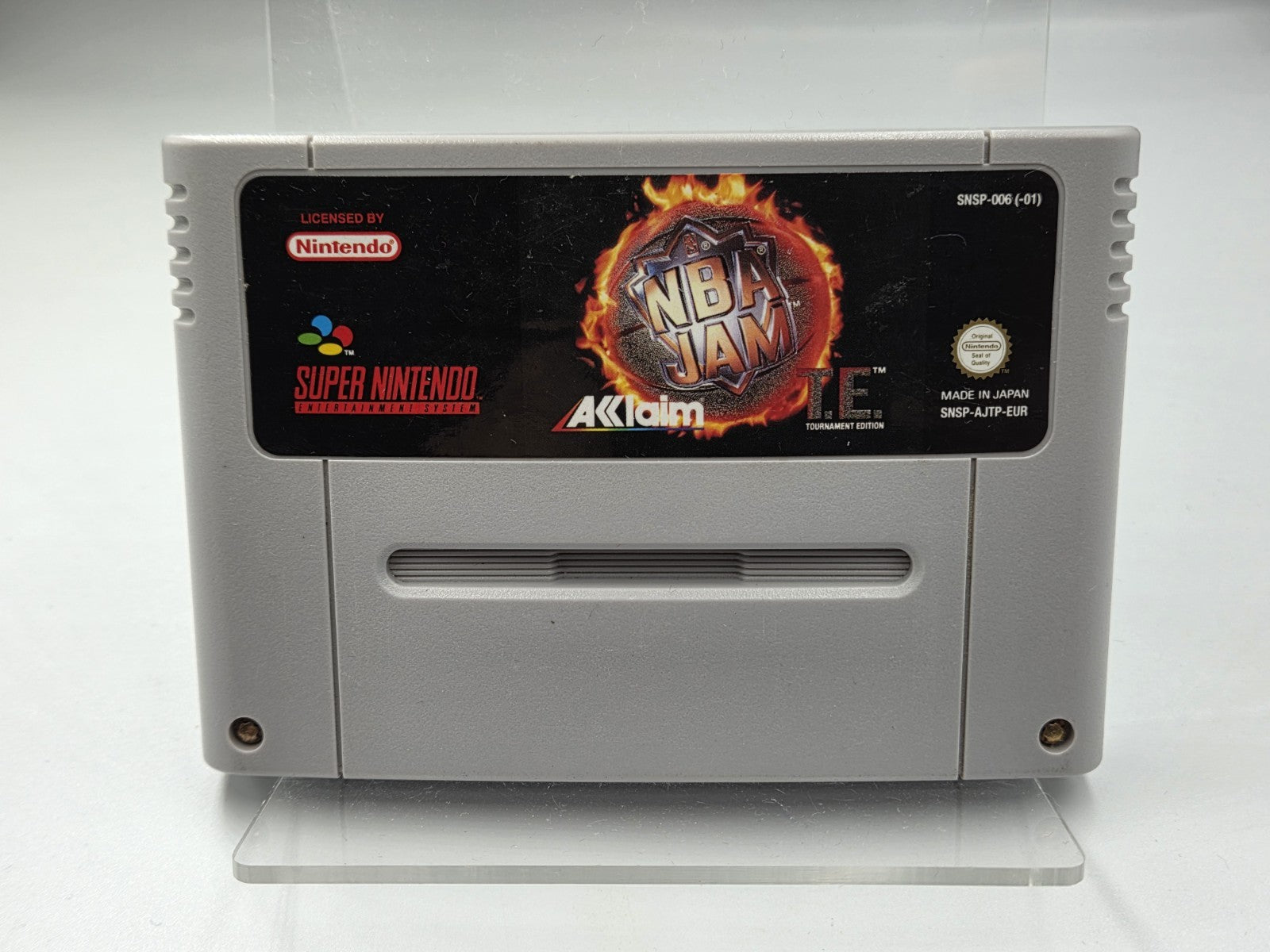 SNES Super Nintendo NBA Jam T.E. Modul EUR