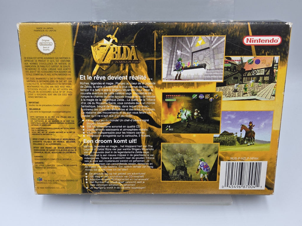 N64 Nintendo 64 The Legend of Zelda Ocarina of Time mit OVP und Anleitung FAH