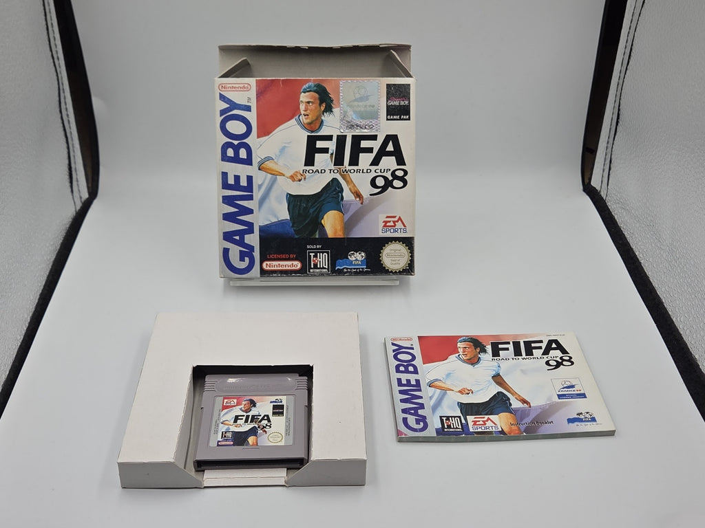 Nintendo Game Boy Classic Spiel Fifa Road to World Cup 98 + OVP + Anleitung EUR