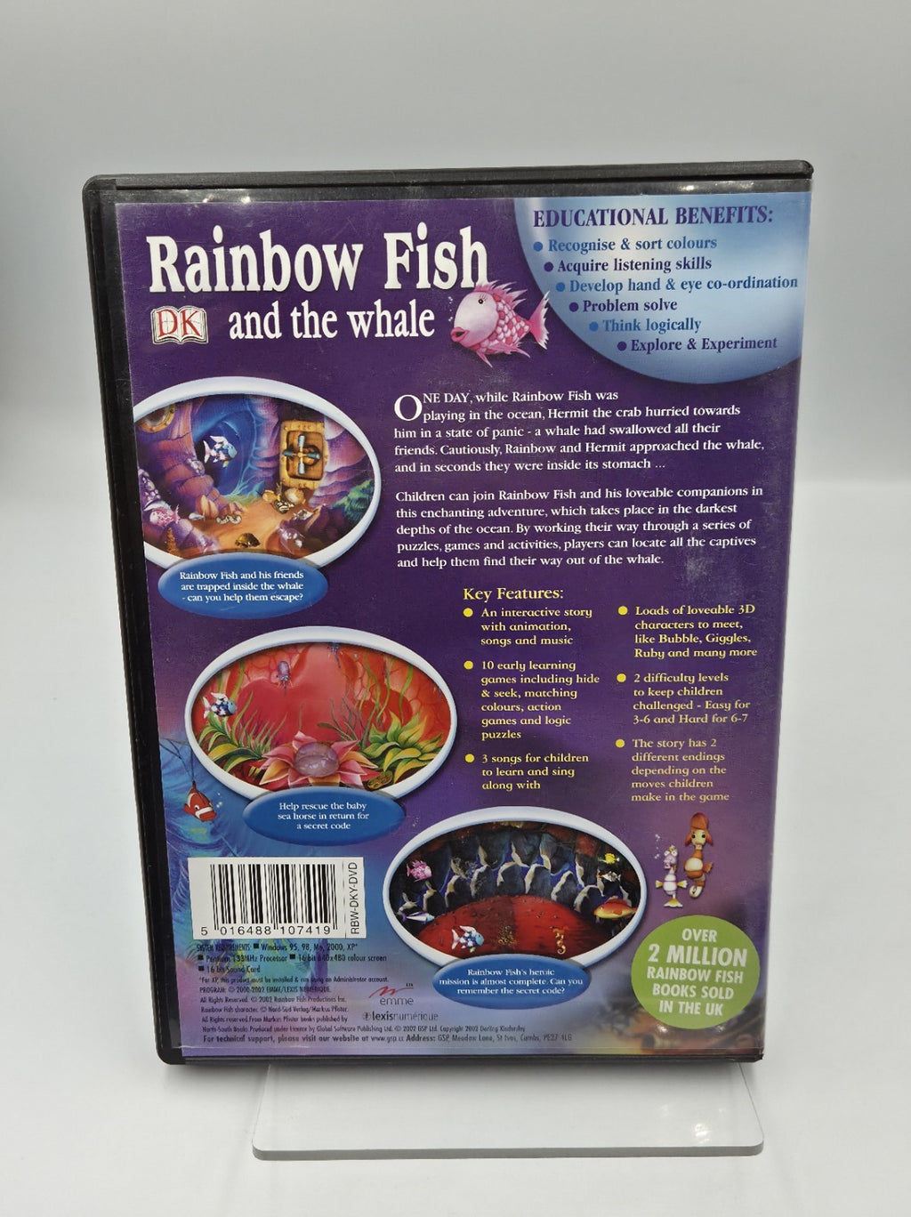 PC-CD Rom Spiel Rainbow Fish and the Whale