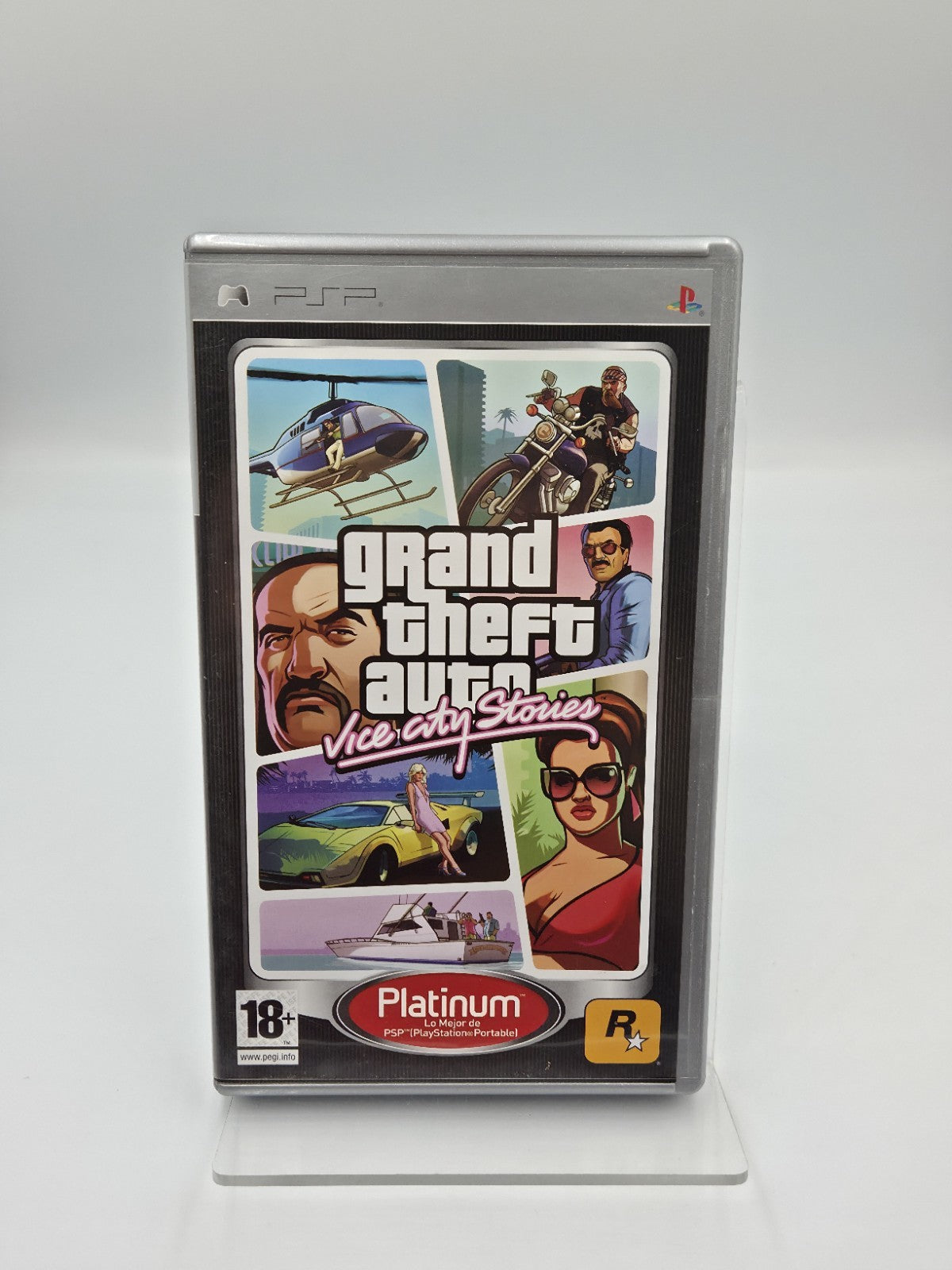 Sony PSP Grand Theft Auto Vice City Stories mit OVP und Anleitung + Poster ESP