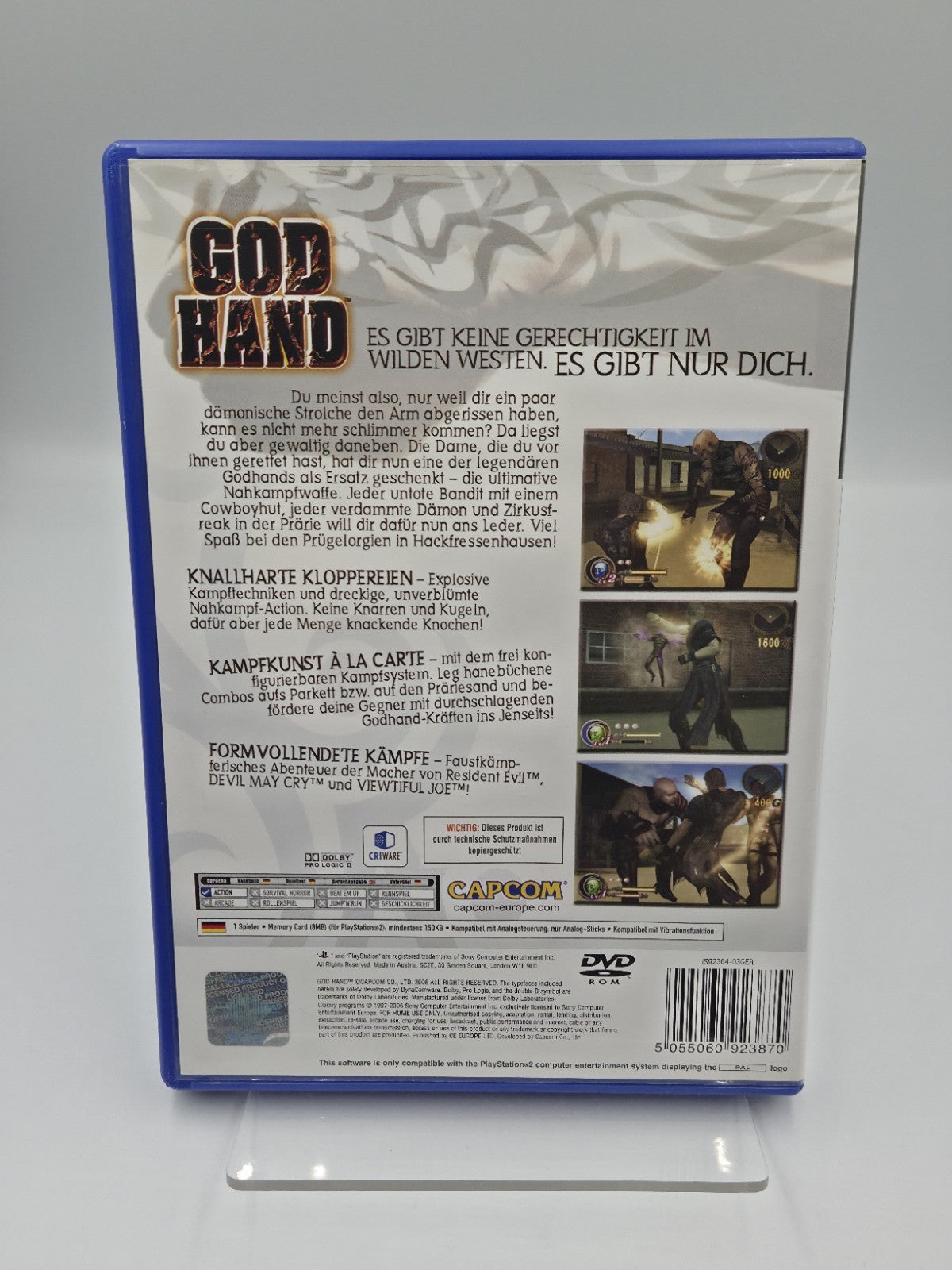 PS2 Playstation 2 God Hand mit OVP und Anleitung Deutsch