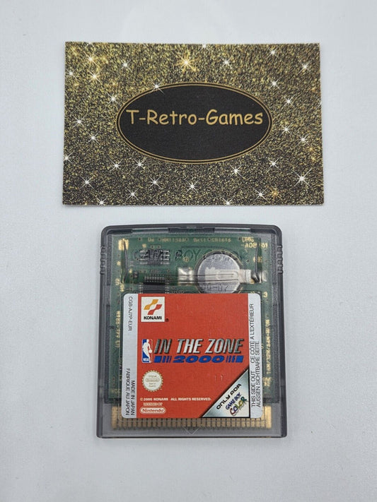 Nintendo Game Boy Color NBA In The Zone 2000 EUR Modul - T-Retro-Games 
