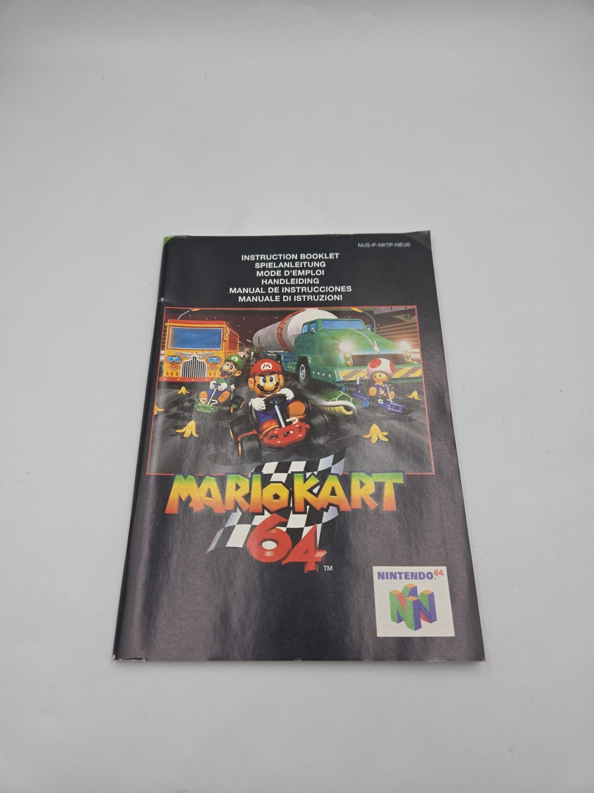 N64 Nintendo 64 Spiel Mario Kart 64 mit OVP und Anleitung EUR