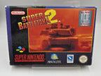 SNES Super Nintendo Super Battletank 2 mit OVP und Anleitung UKV