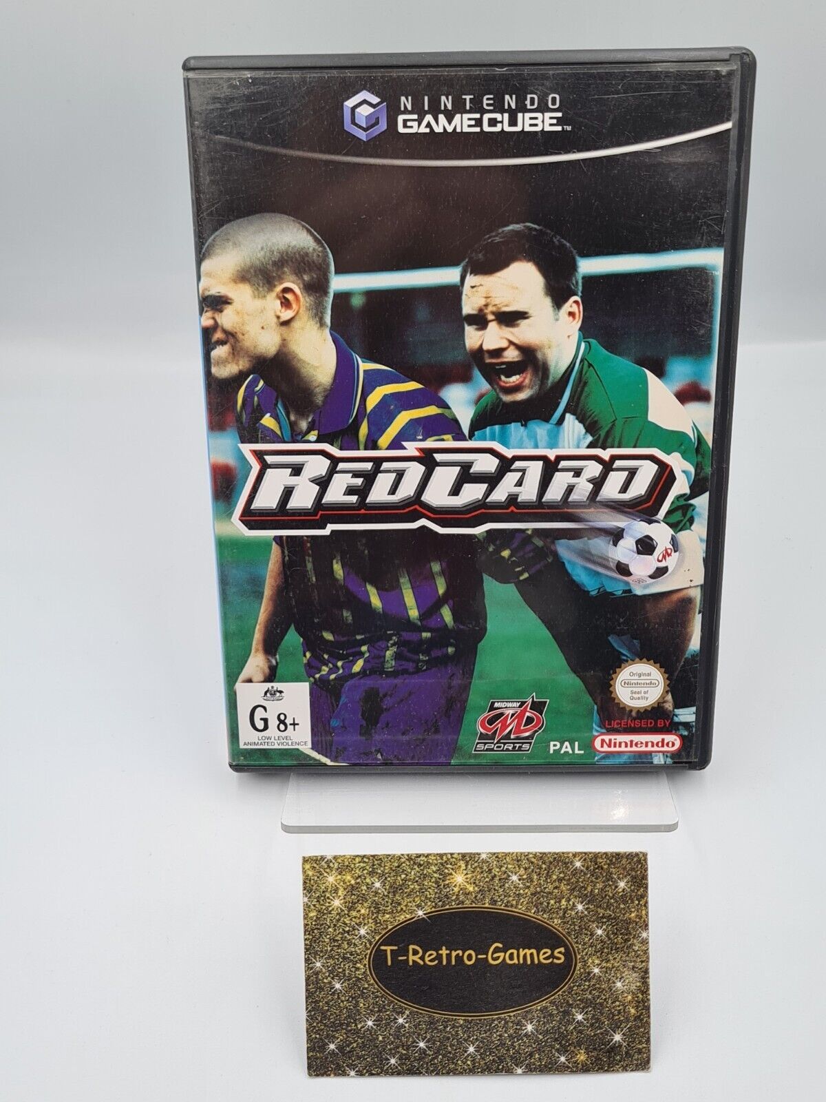 Nintendo GameCube RedCard mit OVP und Anleitung EUR - T-Retro-Games 