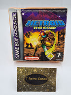 Nintendo Game Boy Advance Metroid Zero Mission mit OVP und Anleitung EUR - T-Retro-Games 