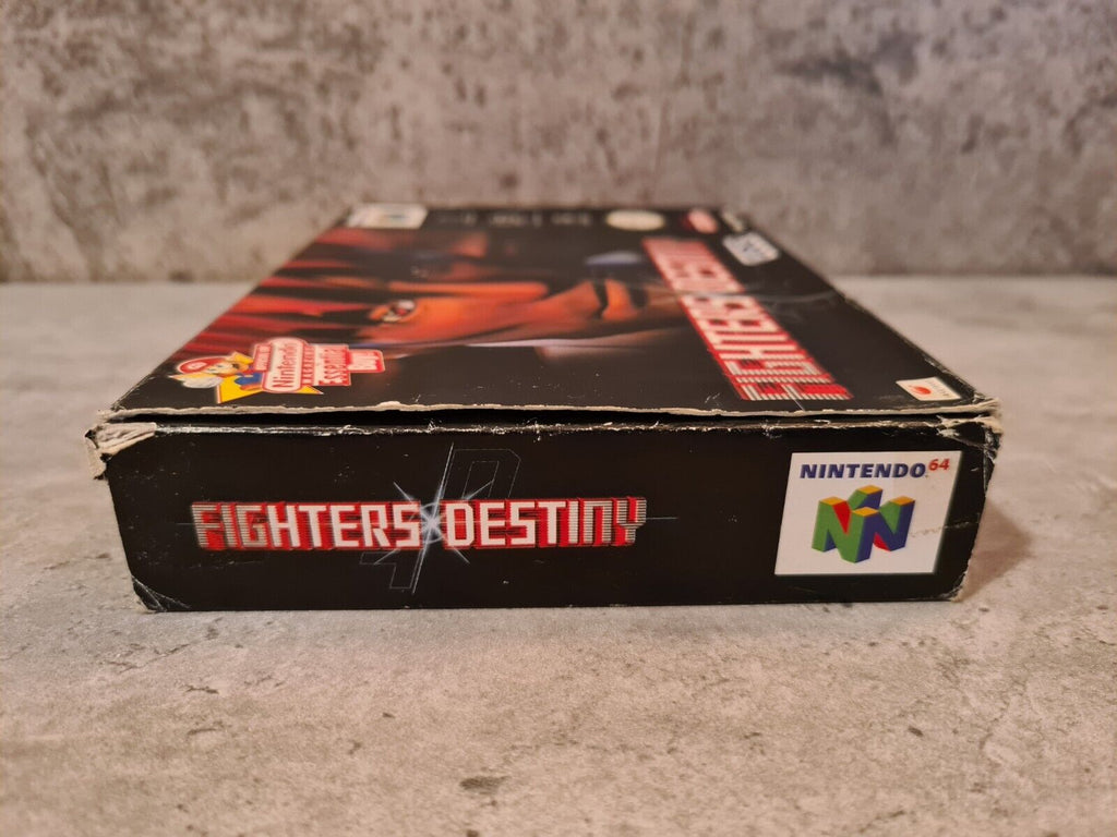 N64 Nintendo 64 Fighter's Destiny mit OVP und Anleitung NOE/EUR - T-Retro-Games 