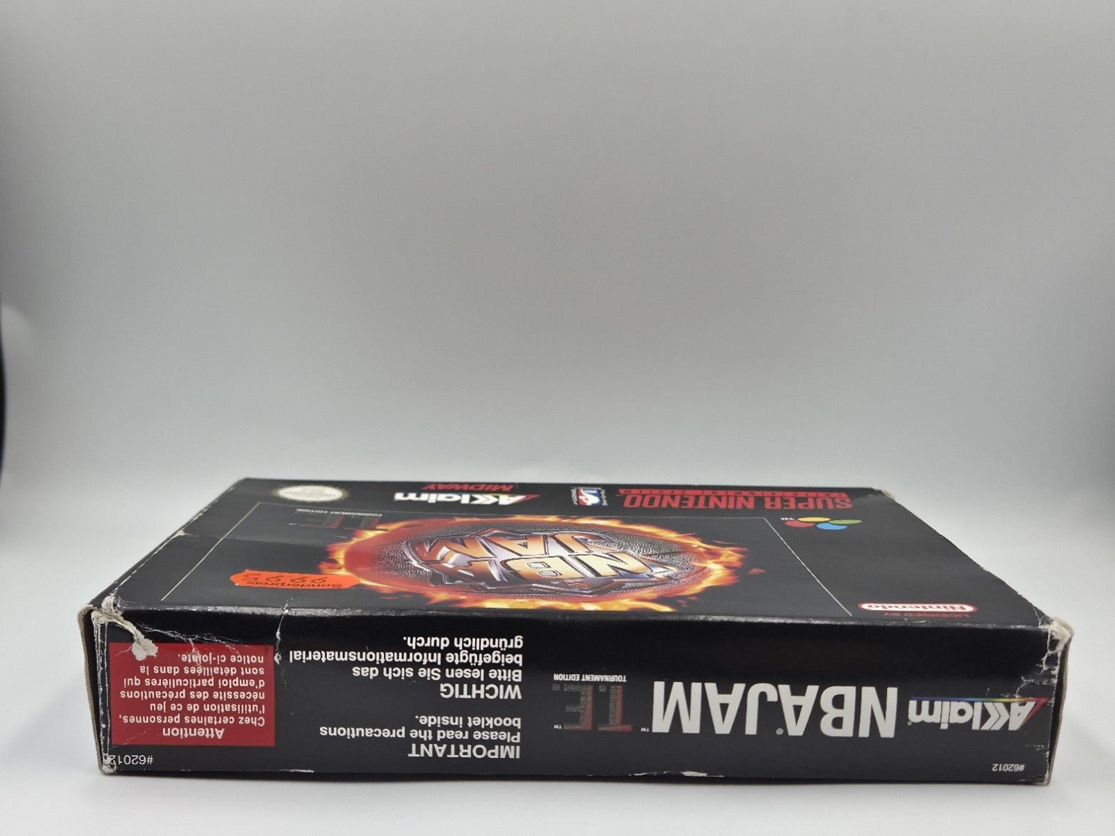 SNES Super Nintendo Spiel NBA Jam T.E. mit OVP und Anleitung EUR