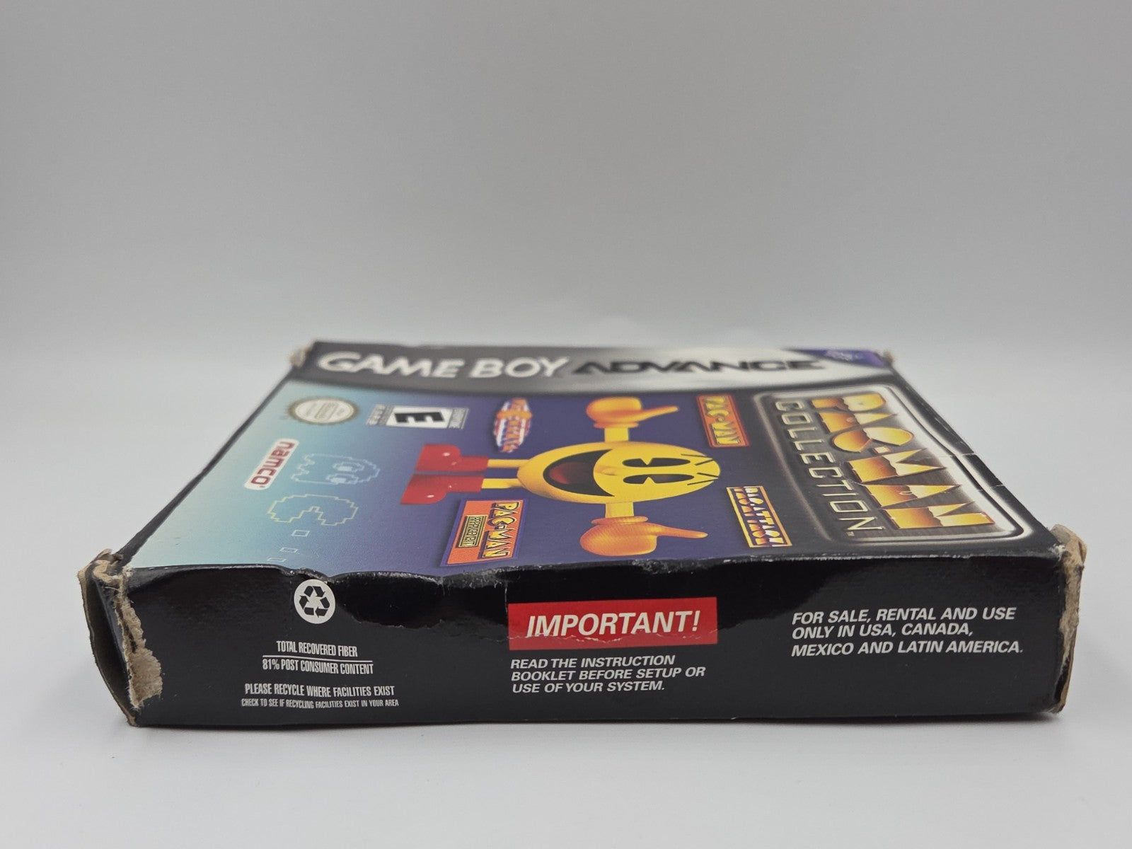 Nintendo Game Boy Advance Spiel Pac-Man Collection mit OVP und Anleitung USA