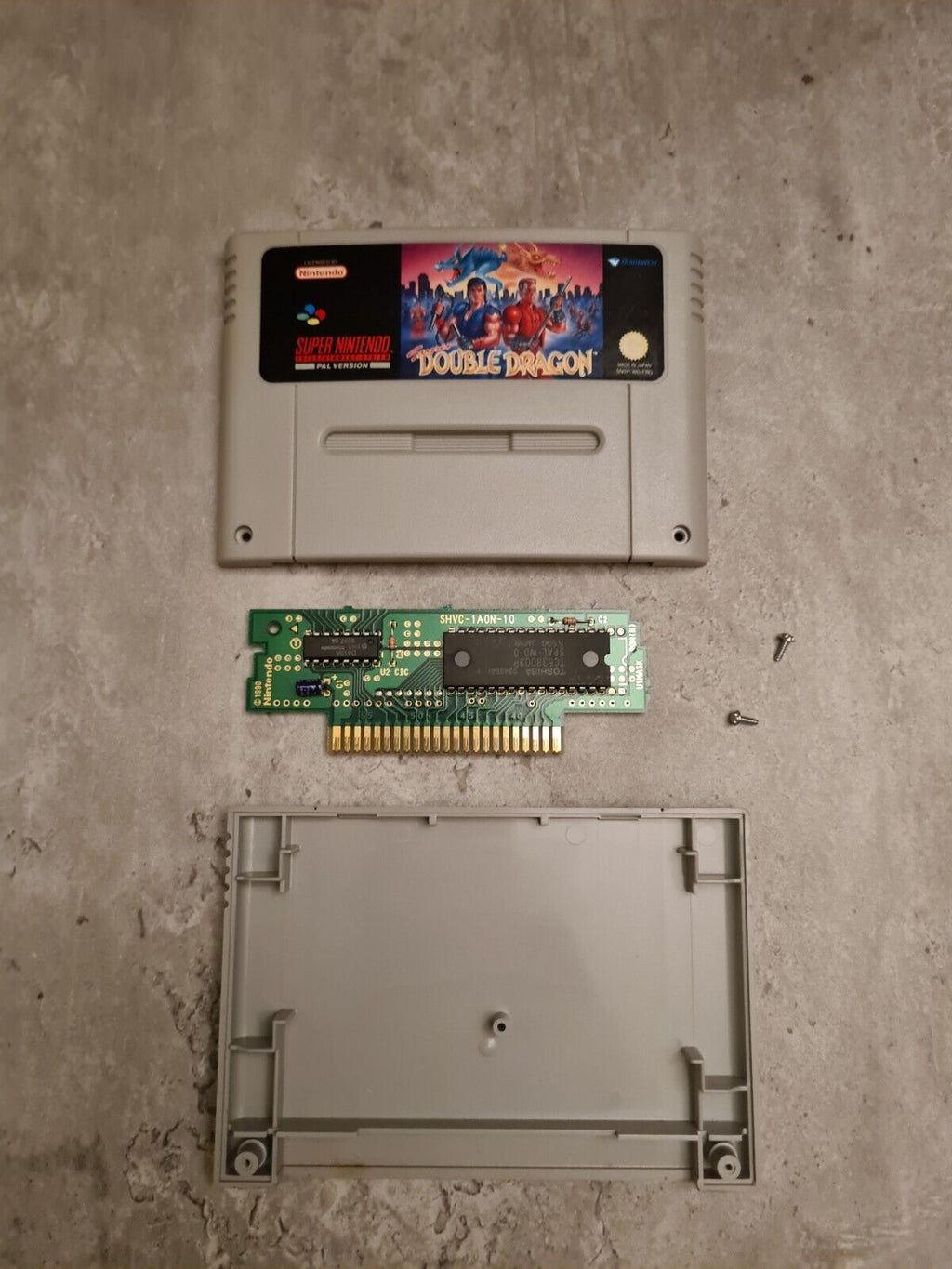 SNES Super Nintendo Super Double Dragon Modul FRG - T-Retro-Games 