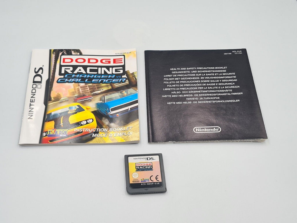 Nintendo DS Dodge Racing Charger vs Challenger mit OVP und Anleitung EUR - T-Retro-Games 