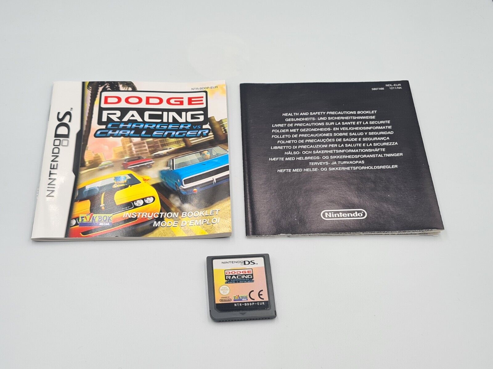 Nintendo DS Dodge Racing Charger vs Challenger mit OVP und Anleitung EUR - T-Retro-Games 