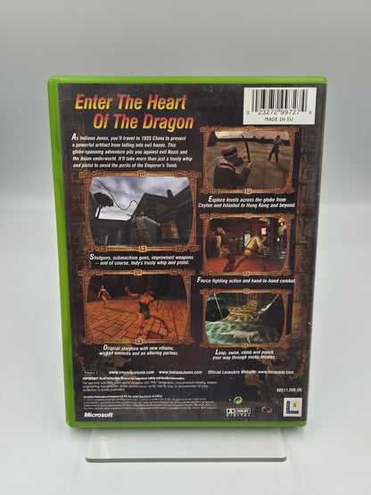 XBOX Spiel Indiana Jones and the Emperor's Tomb mit OVP und Anleitung Englisch