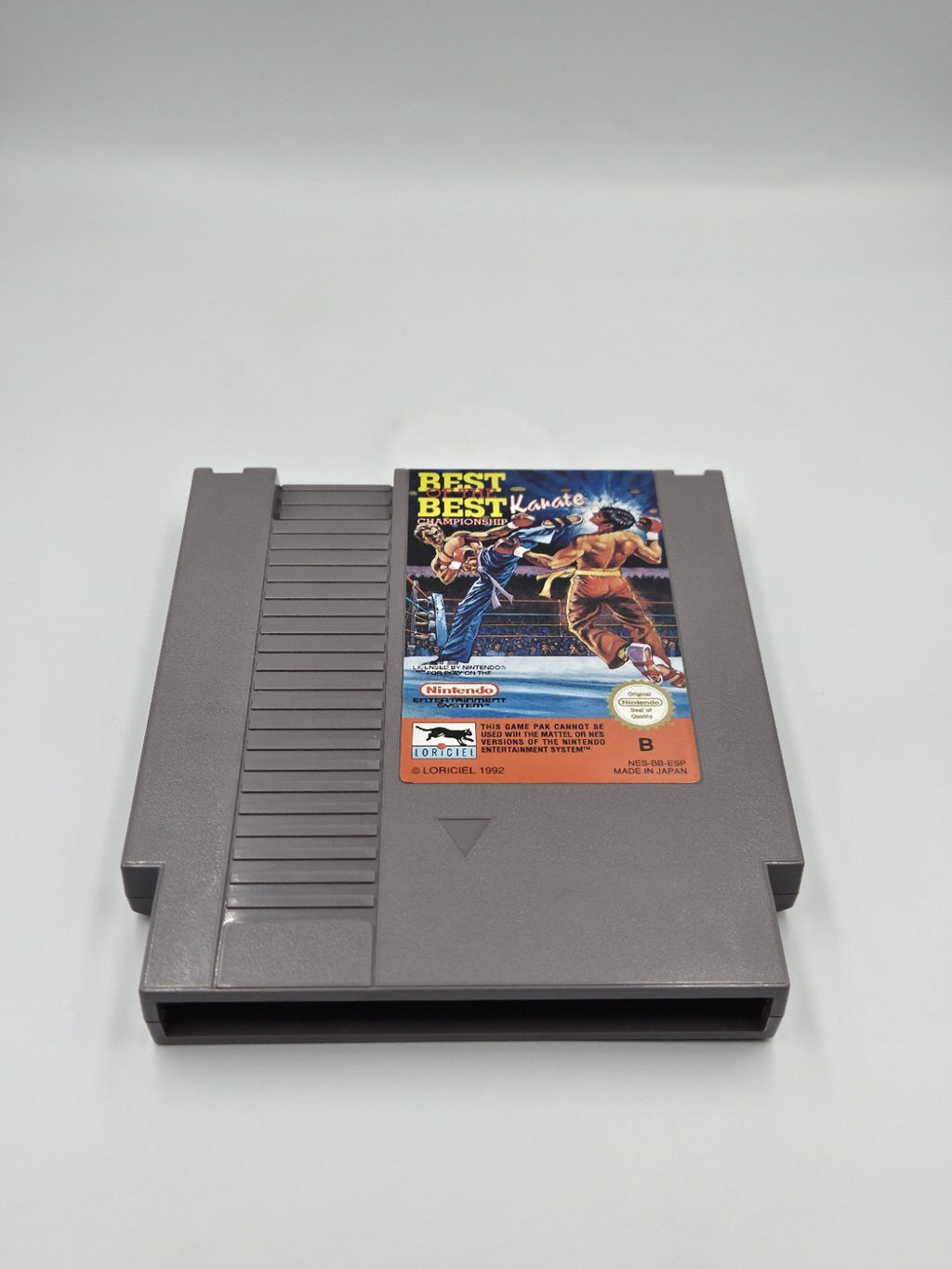 Nintendo NES Spiel Best of The Best Championship Karate mit OVP + Anleitung ESP