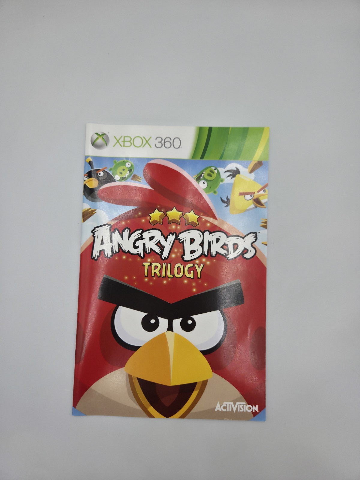 XBOX360 Spiel Angry Birds Trilogy mit OVP und Anleitung 