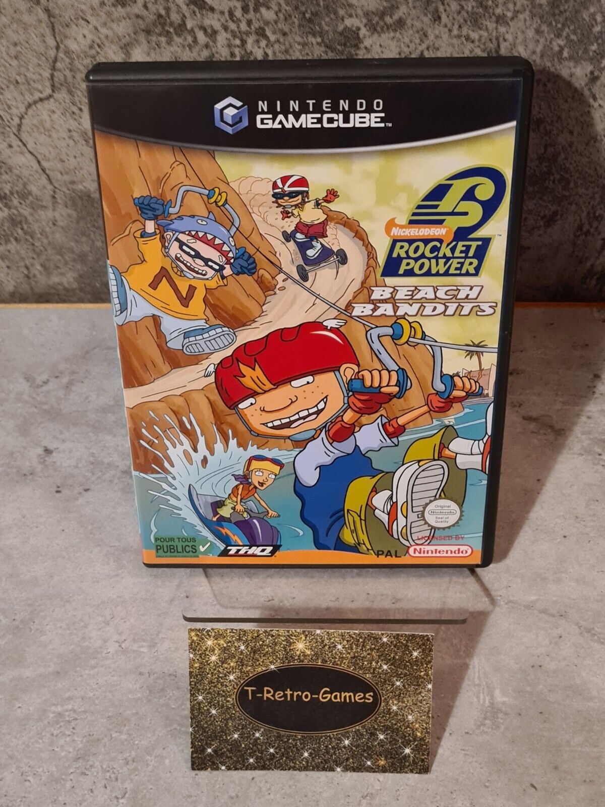GameCube Nickelodeon Rocket Power Beach Bandits mit OVP EUR - T-Retro-Games 