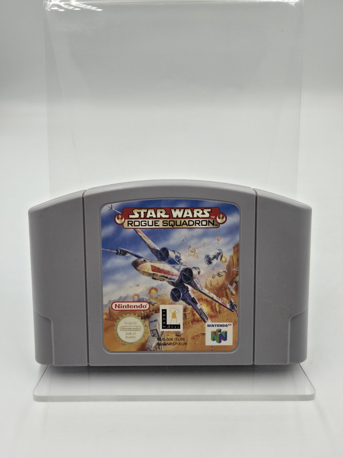 N64 Nintendo 64 Spiel Star Wars Rogue Squadron EUR Modul