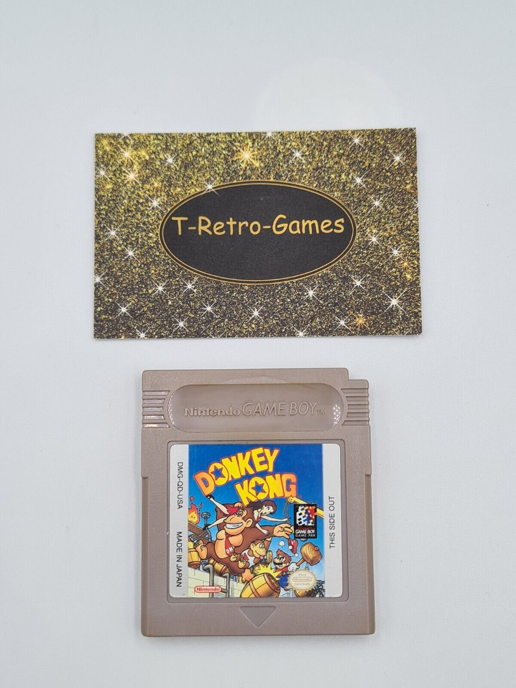 Nintendo Game Boy Classic Spiel Donkey Kong Modul USA - T-Retro-Games 