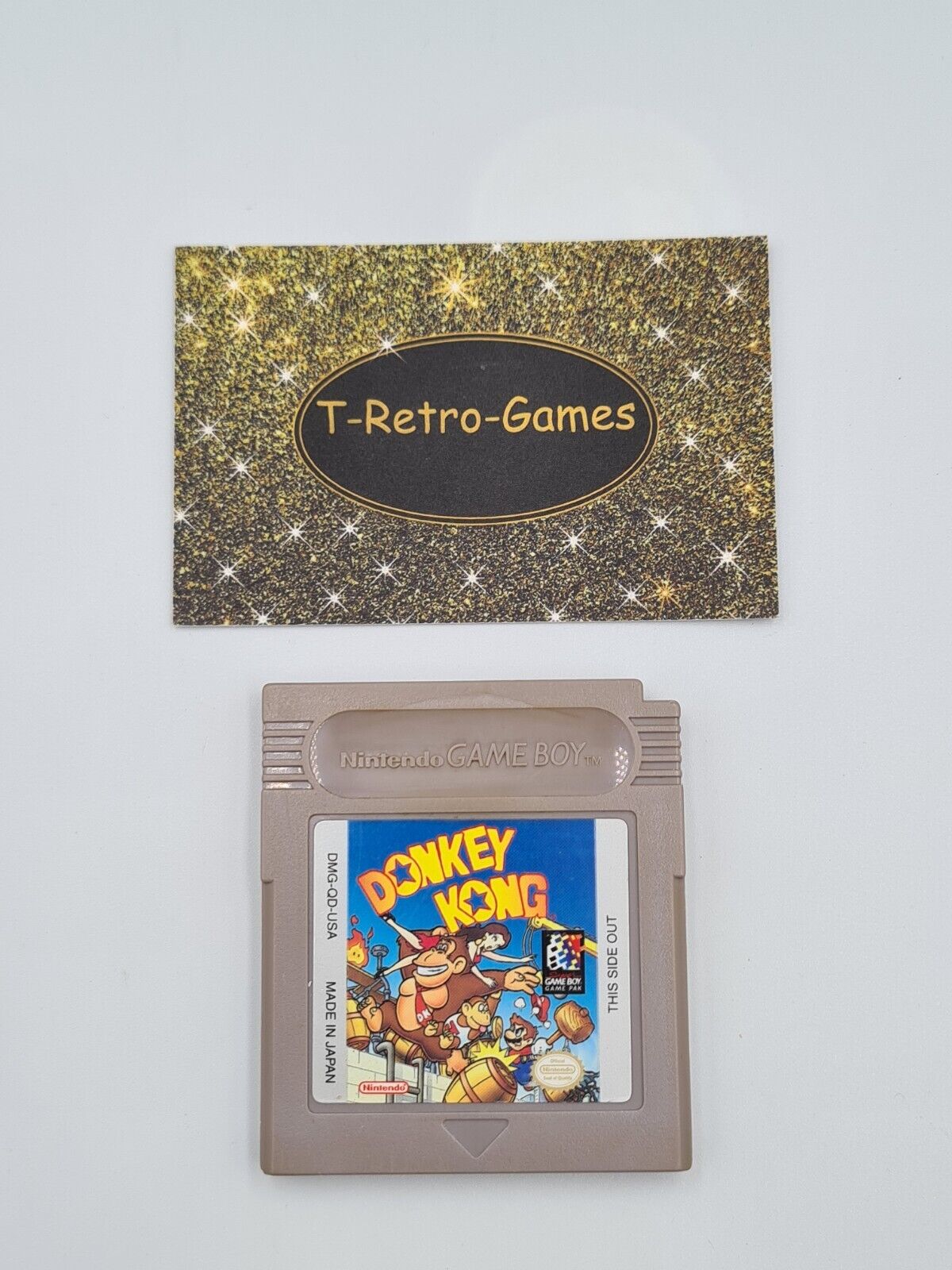 Nintendo Game Boy Classic Spiel Donkey Kong Modul USA - T-Retro-Games 