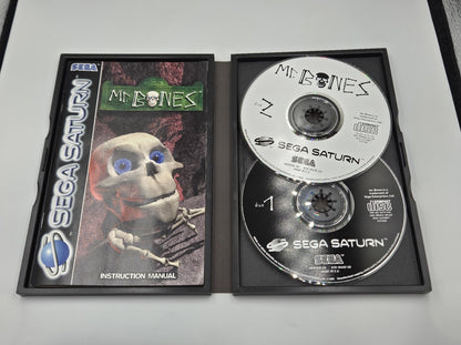 Sega Saturn Spiel Mr. Bones mit OVP und Anleitung Multi Language 2 Discs