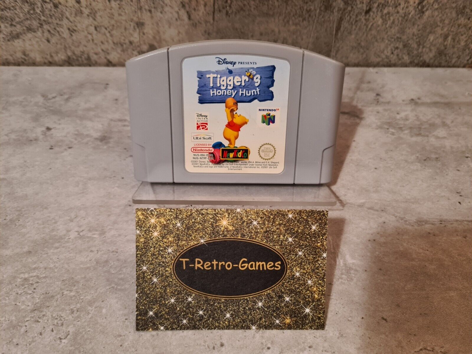 N64 Nintendo 64 Disney Tigger's Honey Hunt Modul EUR - T-Retro-Games 