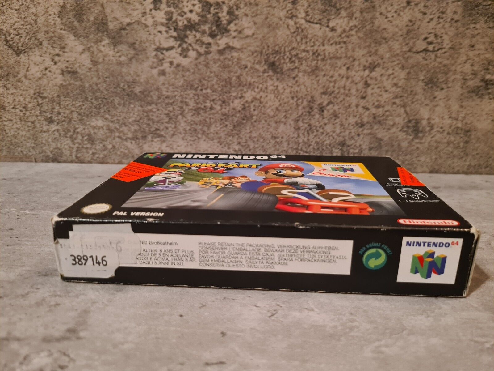 N64 Nintendo 64 Mario Kart 64 mit OVP und Anleitung NOE - T-Retro-Games 