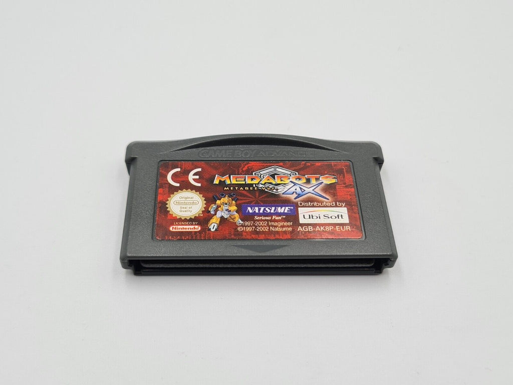 Nintendo Game Boy Advance Medabots Metabee Ver. AX mit OVP und Anleitung EUR - T-Retro-Games 