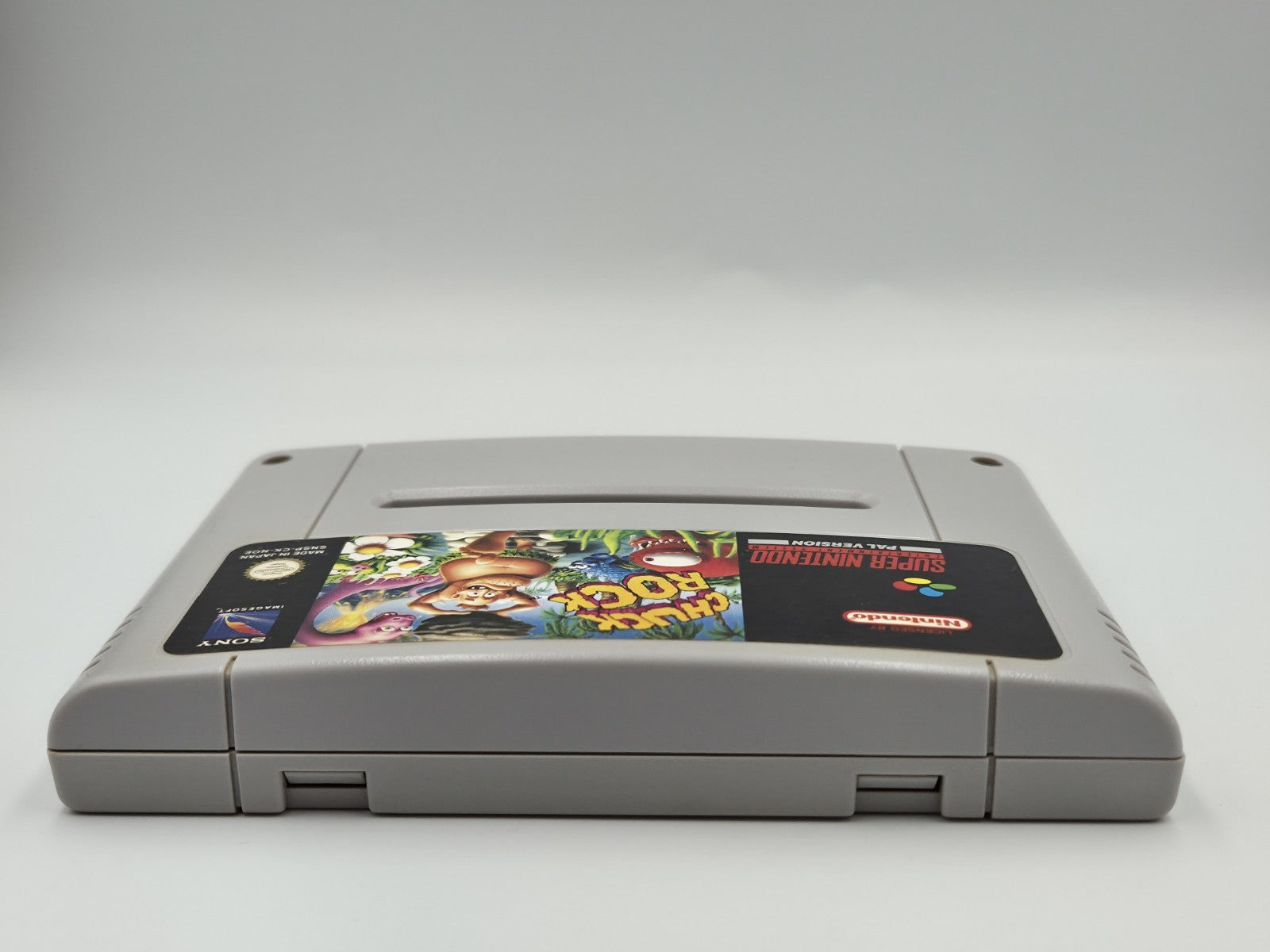 SNES Super Nintendo Chuck Rock Modul NOE