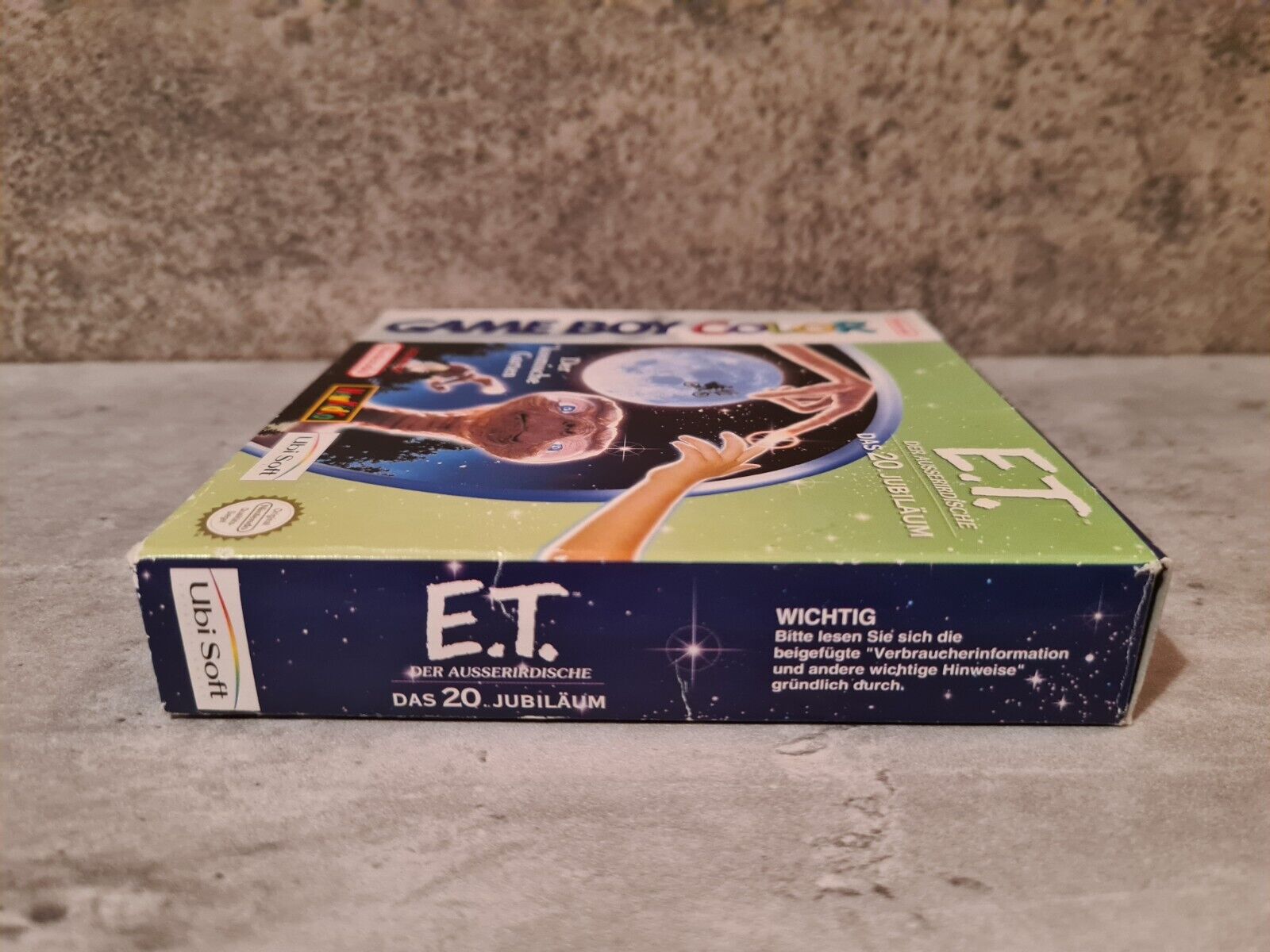 Gameboy Color E.T. Der Ausserirdische das 20. Jubiläum mit OVP und Anleitung NOE - T-Retro-Games 