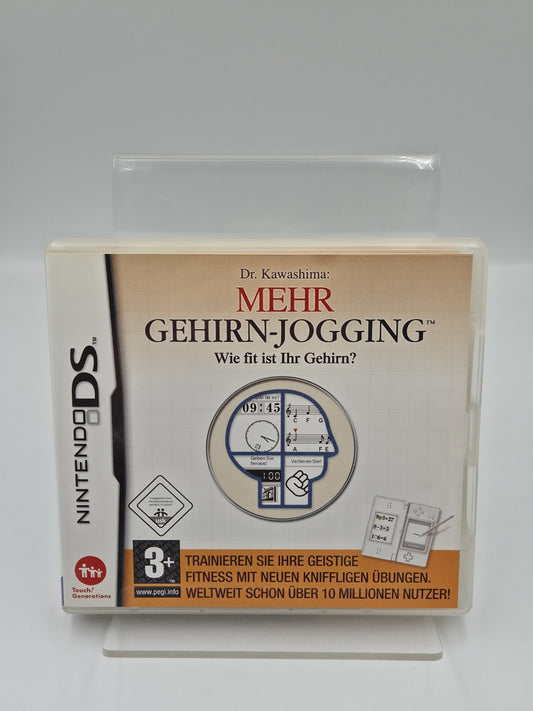 Nintendo DS Mehr Gehirn-Jogging mit OVP und Anleitung NOE