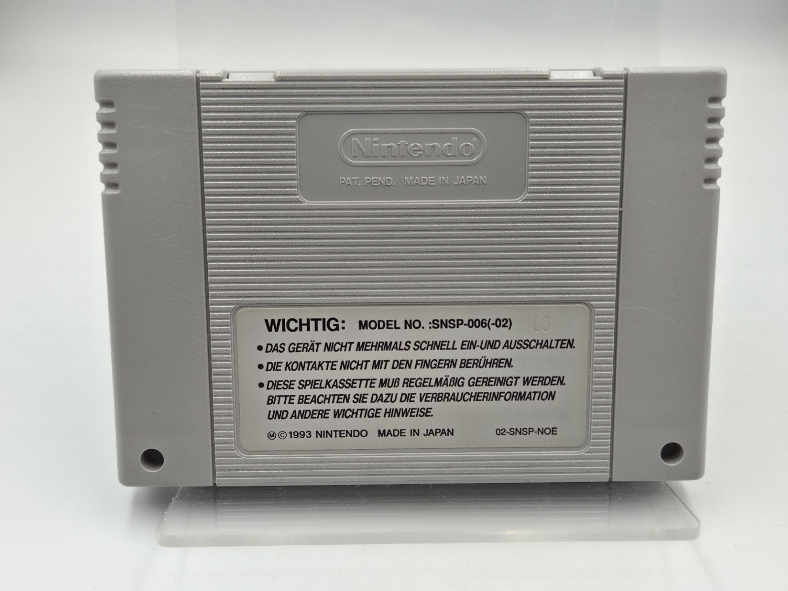 SNES Super Nintendo Doom Modul NOE