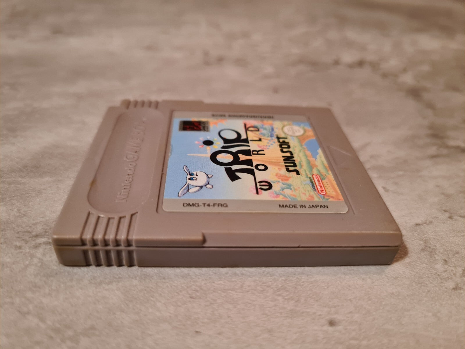 Nintendo Game Boy Classic Spiel Trip World Modul FRG