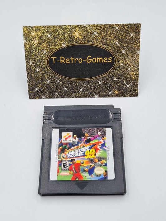 Nintendo Game Boy Color Spiel International Superstar Soccer 99 USA Modul - T-Retro-Games 