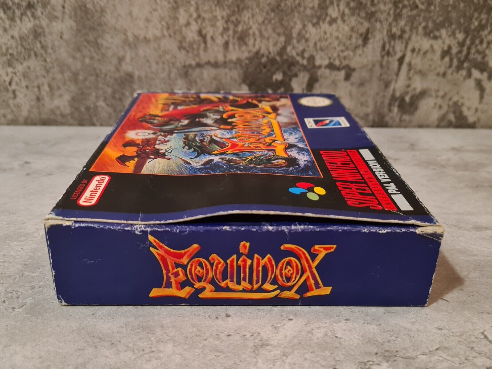 SNES Super Nintendo Equinox mit OVP und Anleitung UKV - T-Retro-Games 