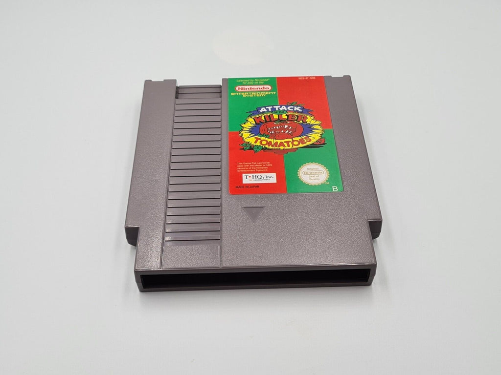 Nintendo NES Attack of The Killer Tomatoes mit OVP und Anleitung NOE - T-Retro-Games 