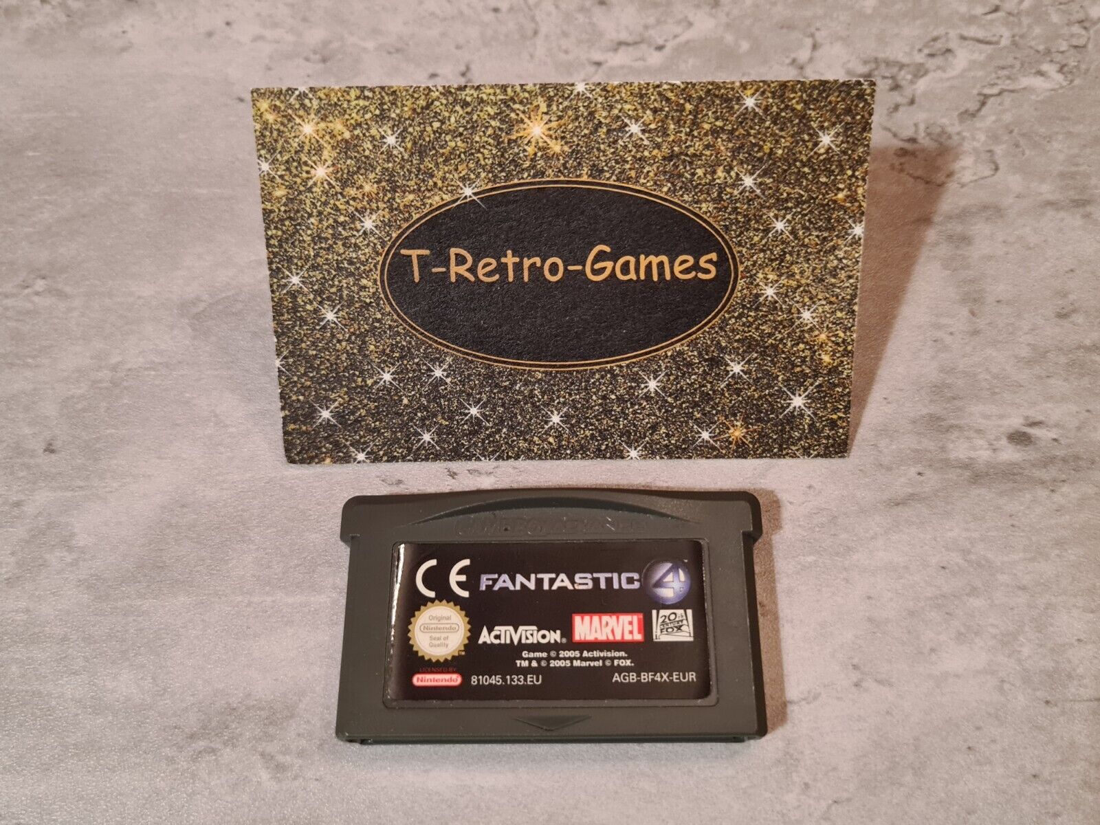 Nintendo Game Boy Advance Fantastic 4 Modul EUR - T-Retro-Games 